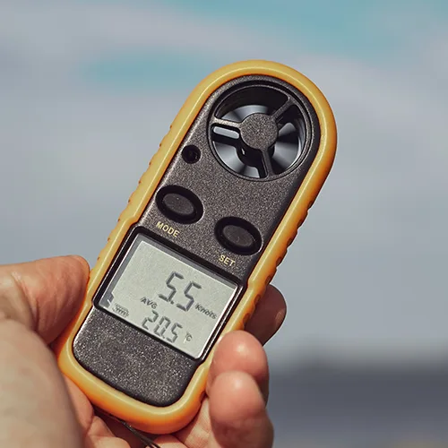 Air velocity calibration